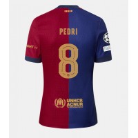 Barcelona Pedri Gonzalez #8 Fußballbekleidung Heimtrikot 2024-25 Kurzarm